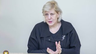 Председатель Следственного комитета РА Аргишти Кярамян представил комиссару СЕ по правам человека обстоятельства этнической чистки, осуществленной Азербайджаном (фото)